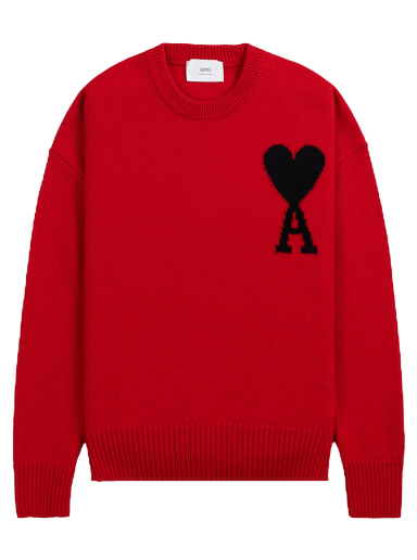 Sweater AMI ADC Crewneck Röd | UKS002 018 605
