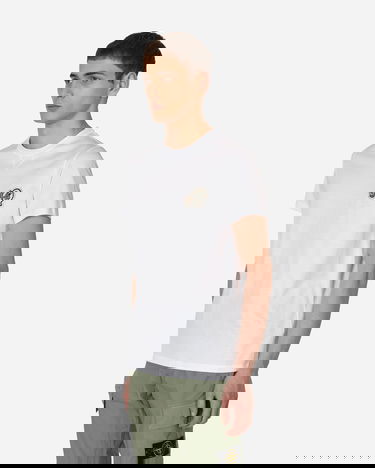 T-shirt Moncler Double Logo T-Shirt Vit | 8C000588390Y 001, 4