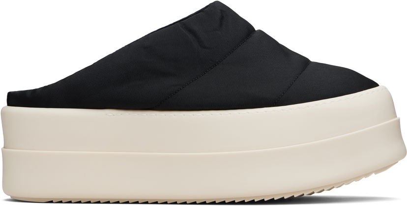 Sneakers och skor Rick Owens DRKSHDW Concordians Mega Bumper Slip On Lunar Svart | DU02E7834 NCV