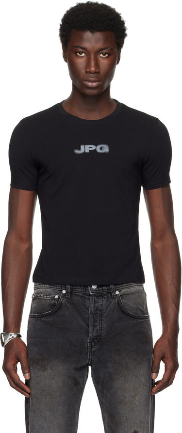 T-shirt Jean Paul Gaultier Jean Paul Gaultier 'The JPG' Baby Tee Svart | 25/03-W-TO300-J002-0004, 0