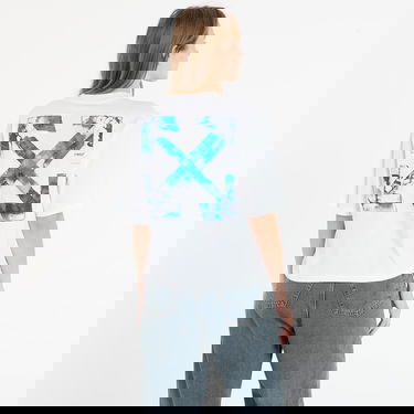 T-shirt Off-White Off-White Cloudy Arrow Boxy T-Shirt Vit | OWAA124F25JER0040147, 2