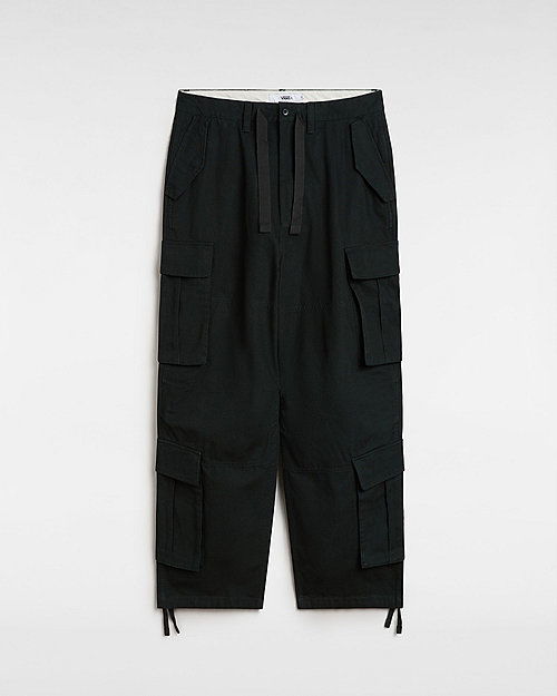 Cargo byxor Vans Premium Baggy Cargo Trousers Svart | VN000HMYD6P