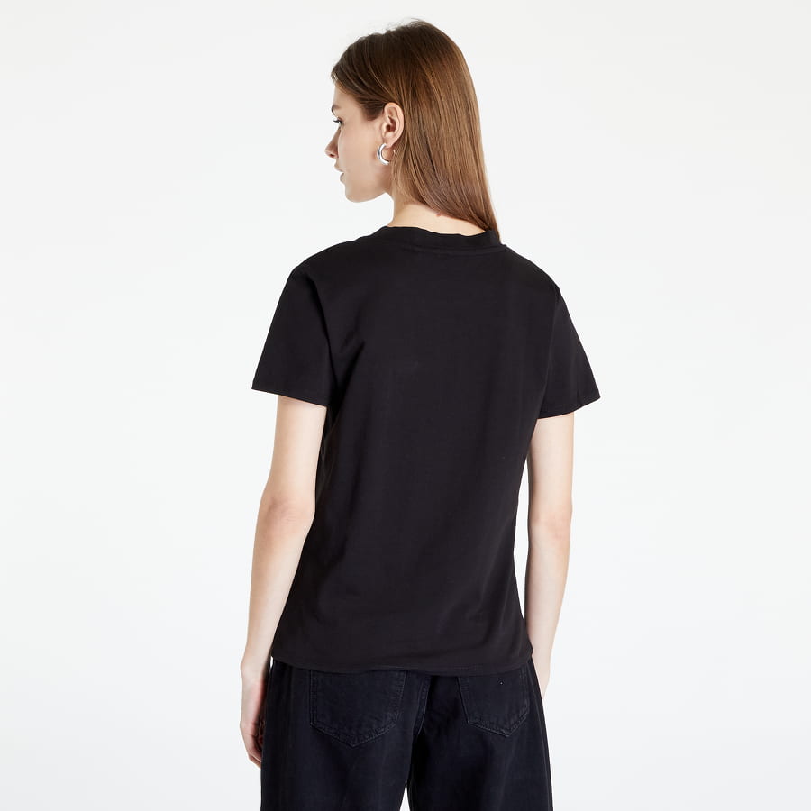 T-shirt GUESS Front Logo T-Shirt Svart | W2BI69K8FQ1-JBLK, 1