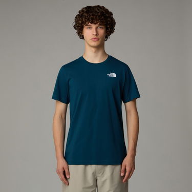 T-shirt The North Face Vertical T-Shirt Blå | NF0A89FP1NO1, 2
