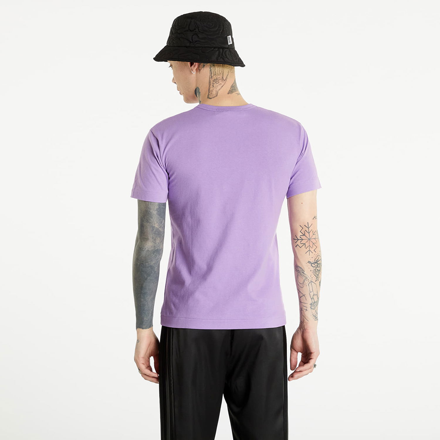 T-shirt Comme des Garçons PLAY Heart Logo Tee Purpur | AZT314 violet, 1