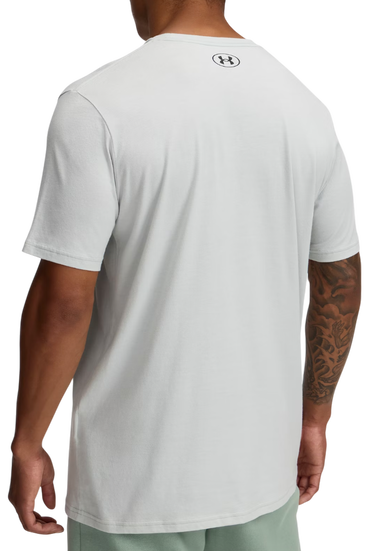 T-shirt Under Armour Strip Logo Short Sleeve T-Shirt Grön | 1390203-377, 2