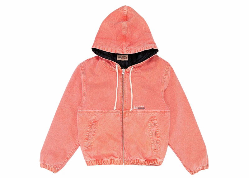 Vindjacka Stüssy Stussy Work Jacket Rosa | 115689_FADE