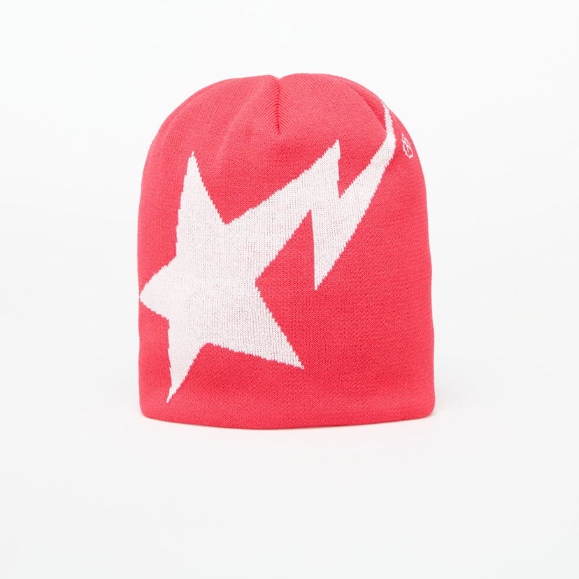 Mössa BAPE A BATHING APE Sta Knit Cap Rosa | 001HTL301004MRED