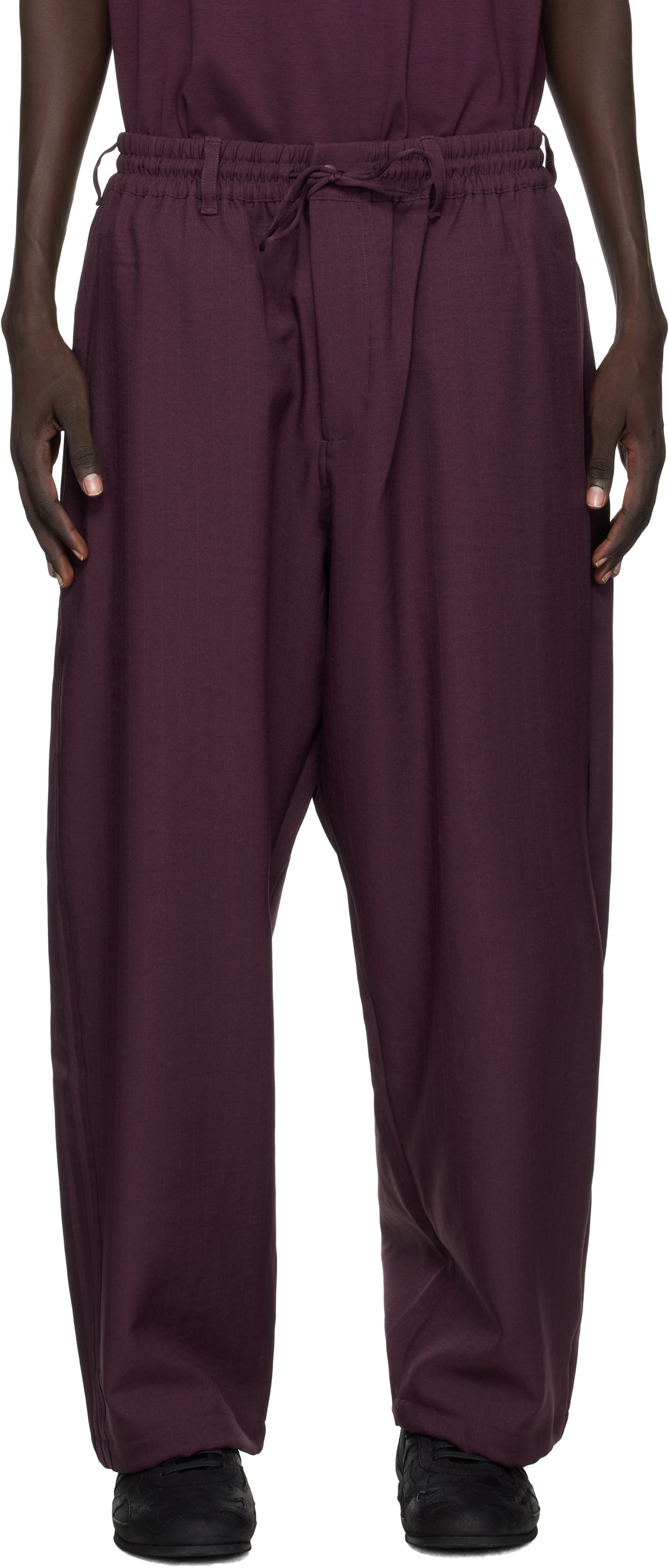 Träningsbyxor Y-3 Y-3 Sport Uniform Track Pants Bourgogne | KA9531, 0