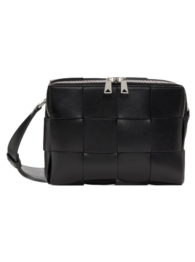 Axelväska Bottega Veneta Cassette Camera Bag Svart | 730027 VB1K0