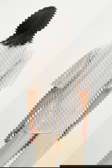 Skjorta Martine Rose Martine Rose Casual Button-Down Shirt Flerfärgad | 466WS21306, 2