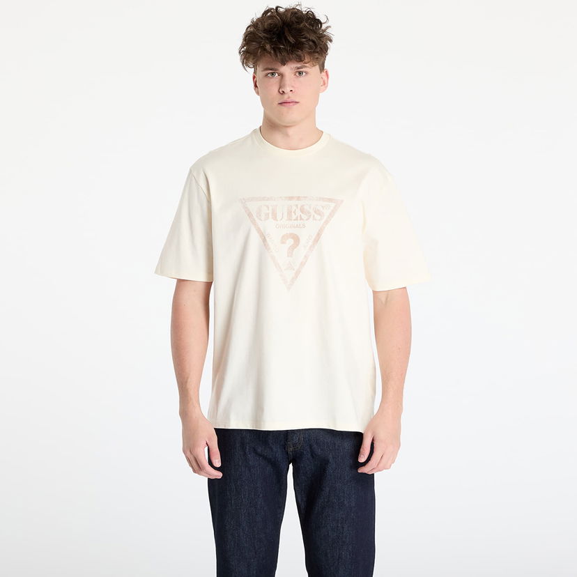 T-shirt GUESS GUESS Originals T-Shirt Beige | M5GI10K8FQ4-G053