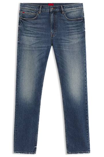 Jeans BOSS Slim-Fit Comfort-Stretch Denim Jeans Blå | 50542690, 0