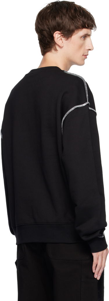 Sweatshirt Andersson Bell Andersson Bell Liquid Logo Sweatshirt Svart | atb1378u, 2