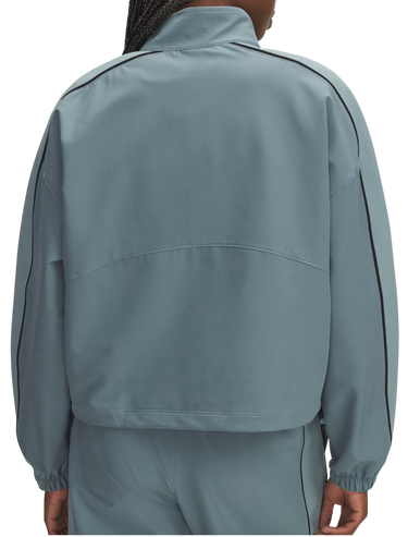 Vindjacka Under Armour Rival Swoven Full-Zip Track Jacket with Contrast Piping Turkos | 6003715-587, 2