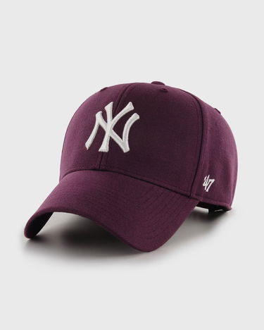 Keps '47 Brand MLB New York Yankees '47 MVP SNAPBACK Bourgogne | B-MVPSP17WBP-PJ, 0