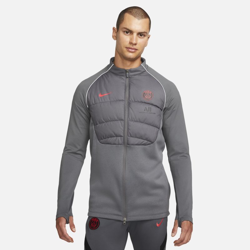 Pufferjacka Nike Paris Saint-Germain Strike Winter Warrior Grå | DN4953-026