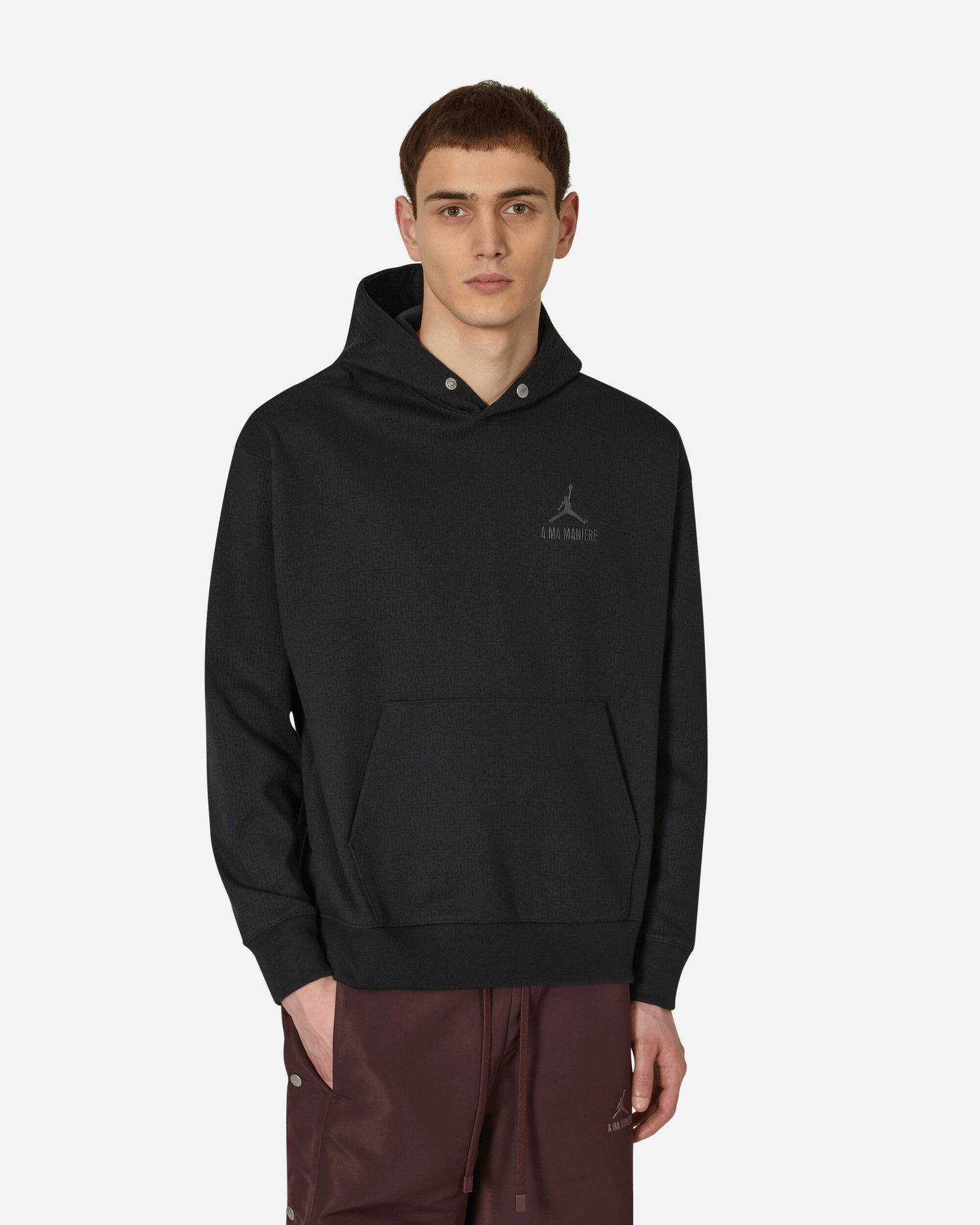 Sweatshirt Jordan x A Ma Maniére Jacquard Hoodie Svart | DV7455-010, 0