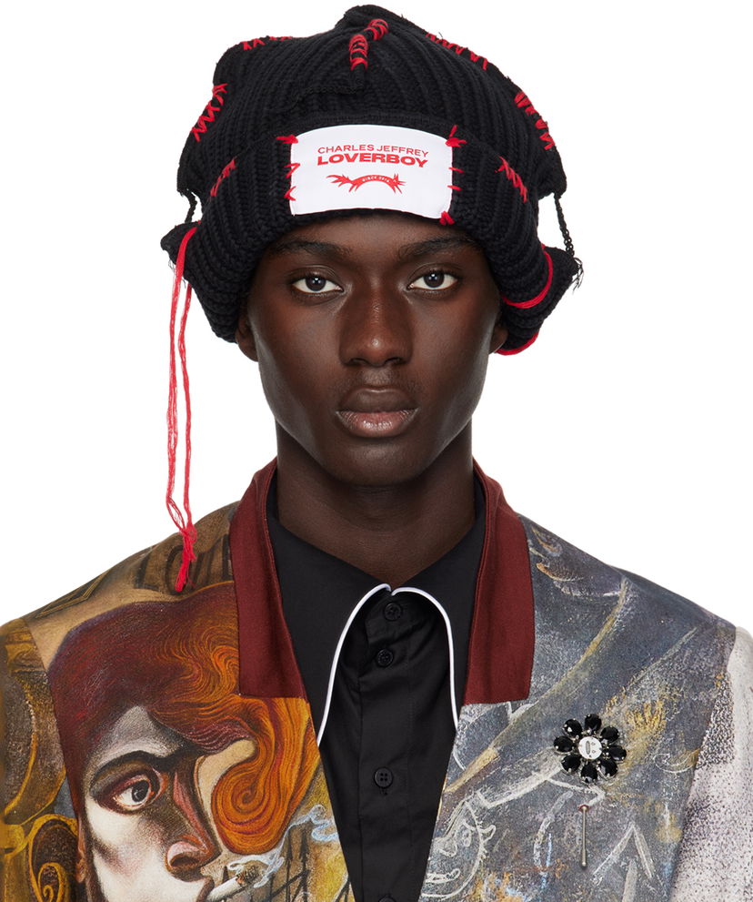 Mössa Charles Jeffrey Loverboy Carolean Beanie Svart | 43130201