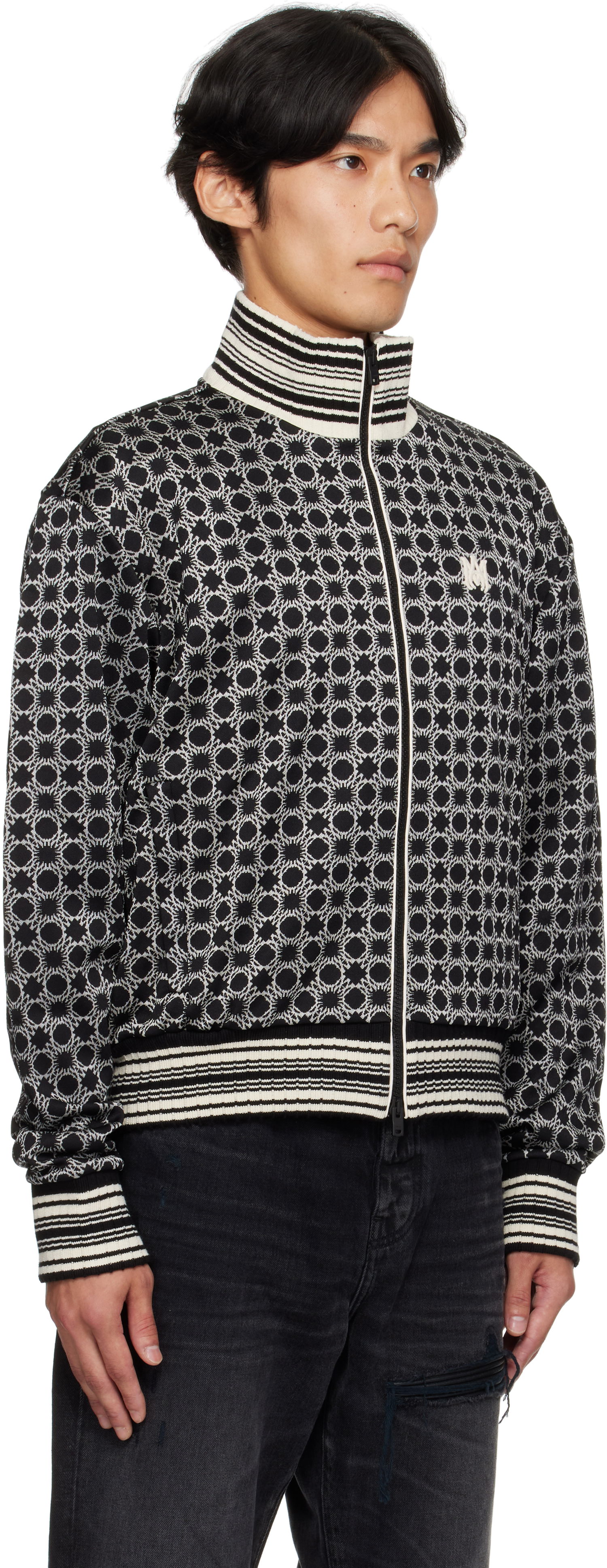 Jacka AMIRI AMIRI MA Quad Track Jacket Svart | AMOUTJ1010, 1