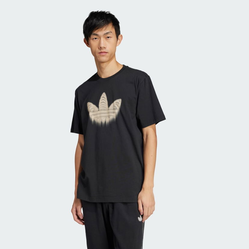 T-shirt adidas Performance Skeleton Trefoil Graphic Tee Svart | JI5871