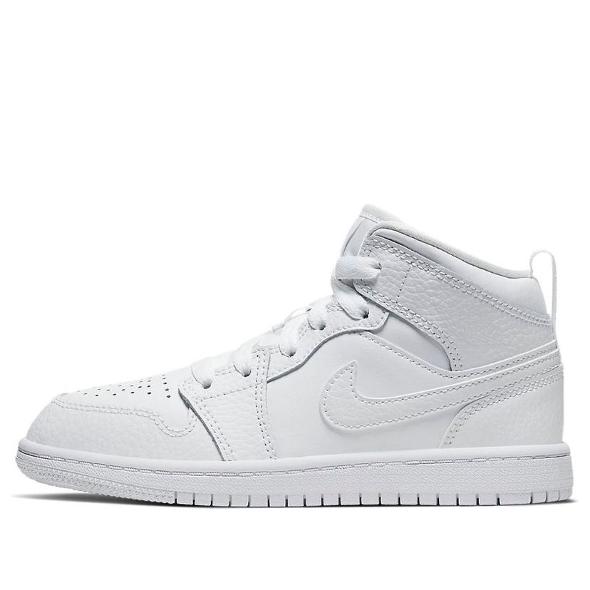 Kläder Jordan Air Jordan 1 Mid Vit | 640734-130