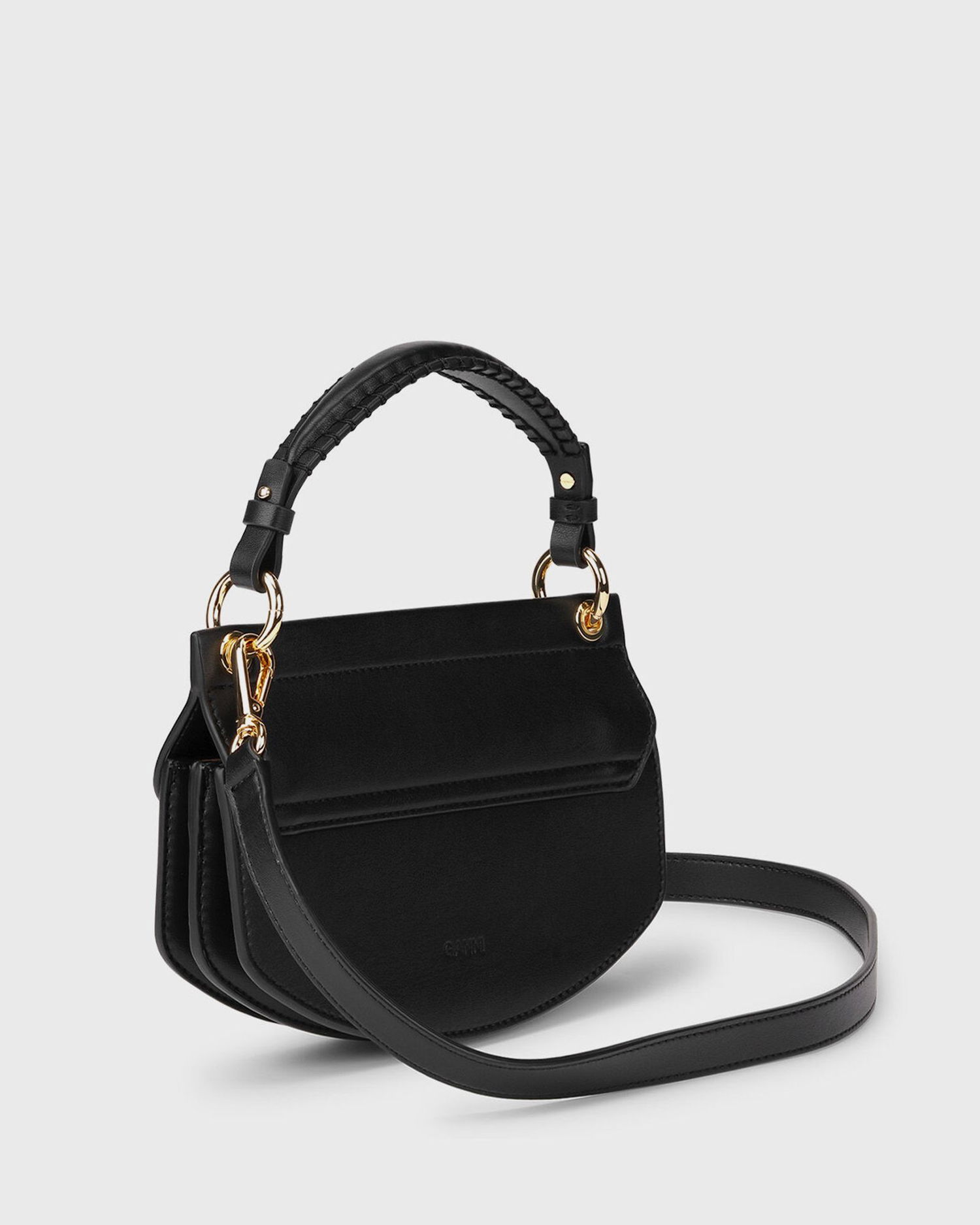 Handväska GANNI Mini Top Handle Bag Svart | A6349-099, 1