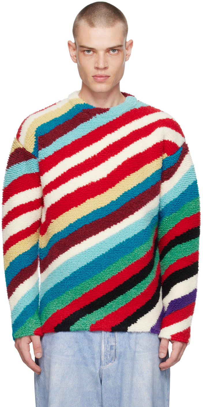 Sweater Bottega Veneta Striped Sweater Flerfärgad | 791666-V4AH0-8383