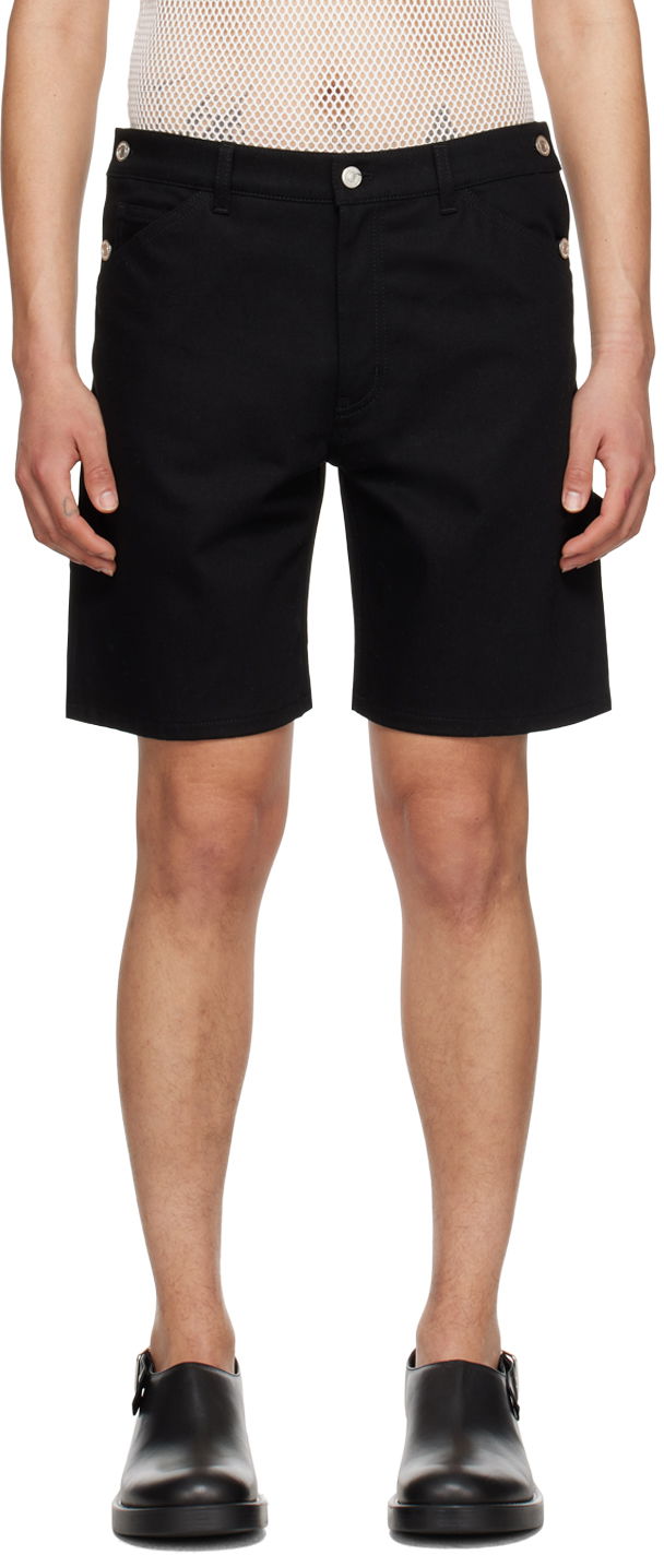 Shorts Courrèges Courrèges Shorts Svart | 124DSH026DE0020