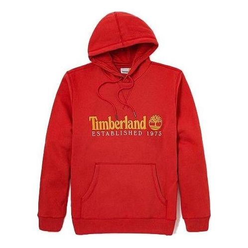 Sweatshirt Timberland Anniversary Drawstring Hoodie Röd | A2E2C-ED6