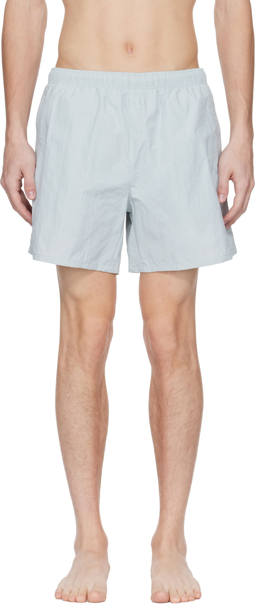 Badkläder OUR LEGACY OUR LEGACY Drape Tech Swim Shorts Grå | M2254DS