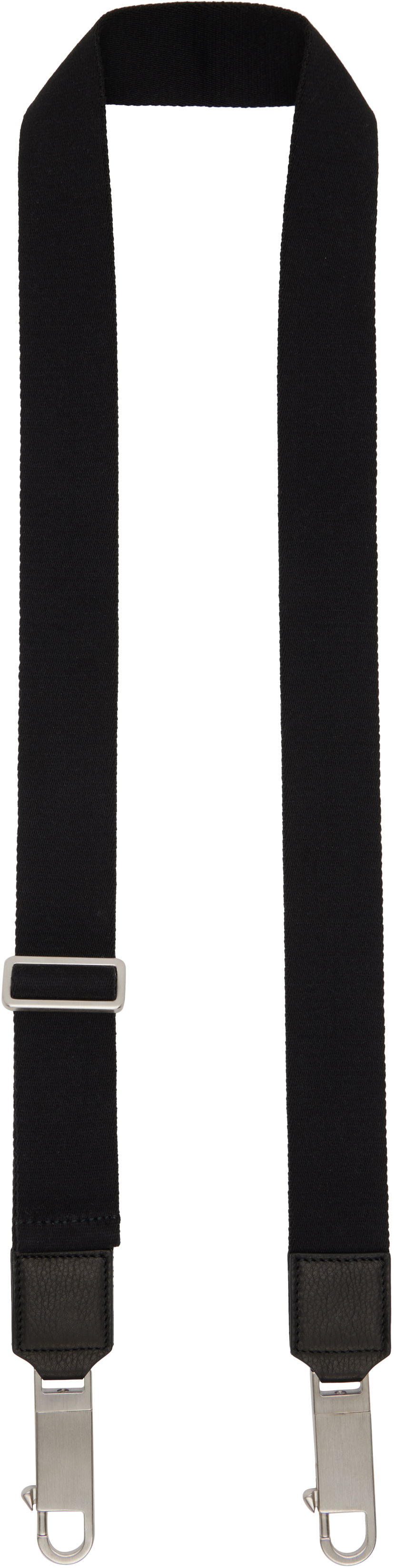 Ryggsäckar och väskor Rick Owens Rick Owens Concordians Webbing Bag Strap Svart | RA02E0787 WEB