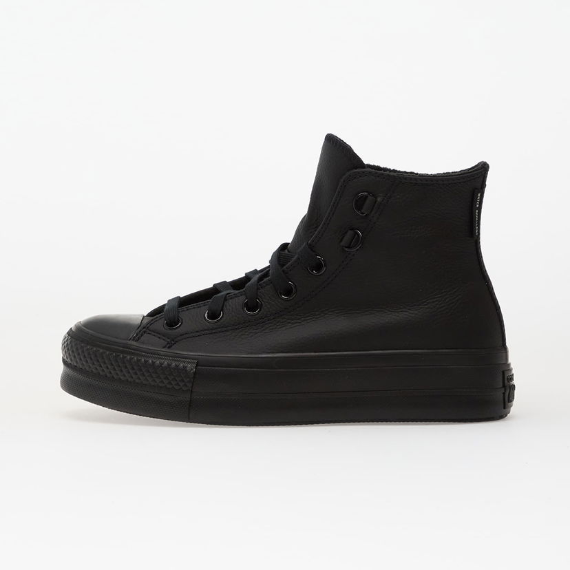 Sneakers och skor Converse Chuck Taylor All Star Lift Platform Leather Hi Svart | A12969C