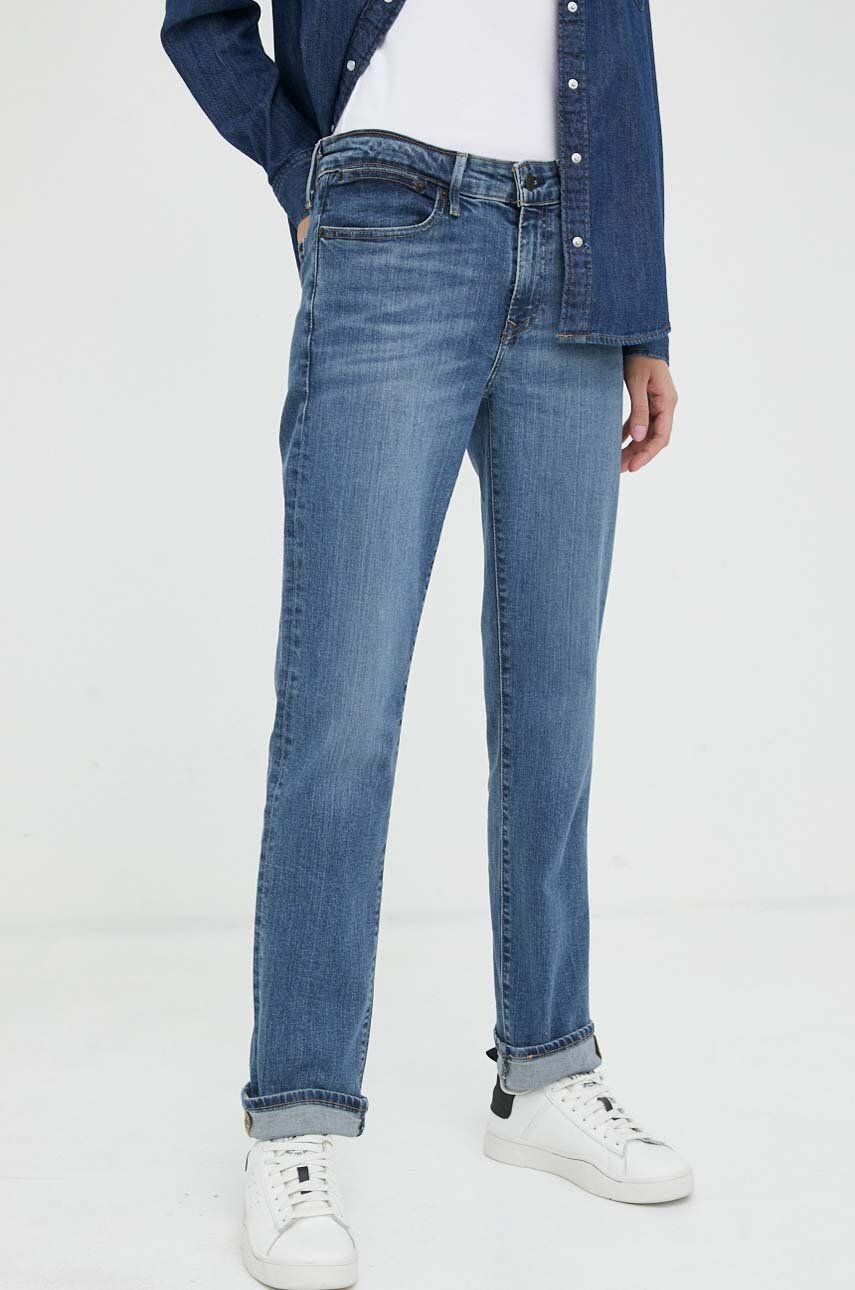 Jeans Levi's 712® SLIM WELT POCKET JEANS Mörkblå | A6199.0003, 0