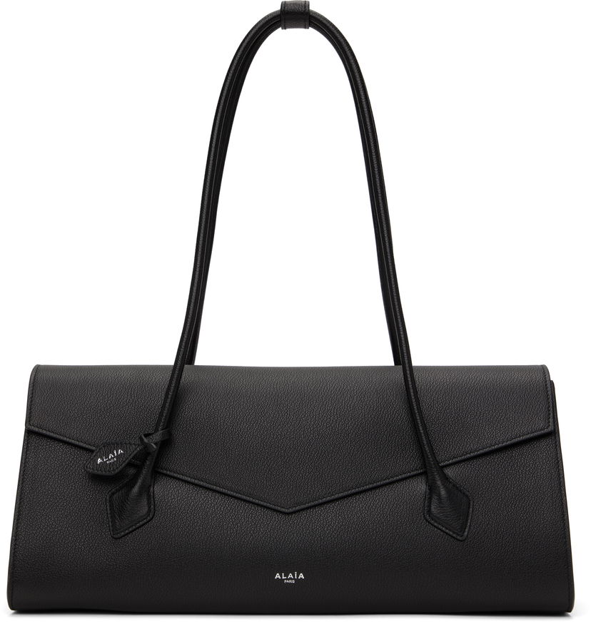 Handväska Alaïa 'Le Teckel Flap' Leather Shoulder Bag Svart | AA1S06042CA321
