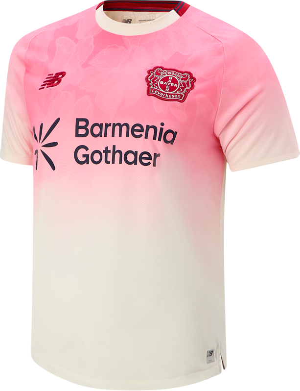 Jersey New Balance Bayer 04 Leverkusen Away Jersey 2025/26 Rosa | mt230554-awy