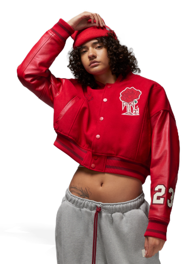 Bomberjacka Jordan Teyana Taylor x Jacket Röd | FB2642-687