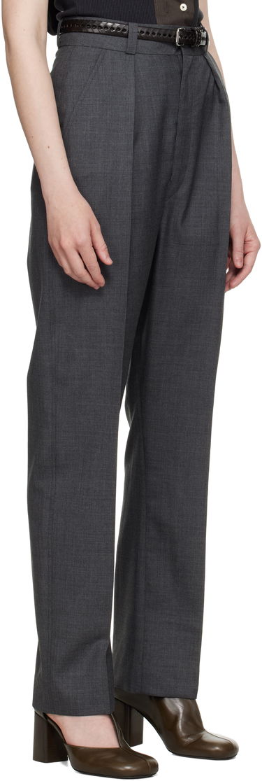 Byxor LEMAIRE Lemaire Dropped Crotch Soft Trousers Grå | PA1183 LF1386, 1