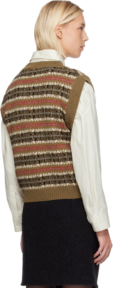 Väst Max Mara Weekend Fleres Jacquard Vest Flerfärgad | 2525356022600, 2