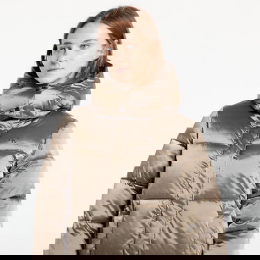 Pufferjacka CALVIN KLEIN Shiny Satin Puffer Coat Brindle Beige | J20J224617 PAV, 1