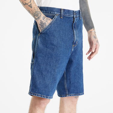 Shorts Carhartt WIP Single Knee Short Blue Blå | I032026.106, 3