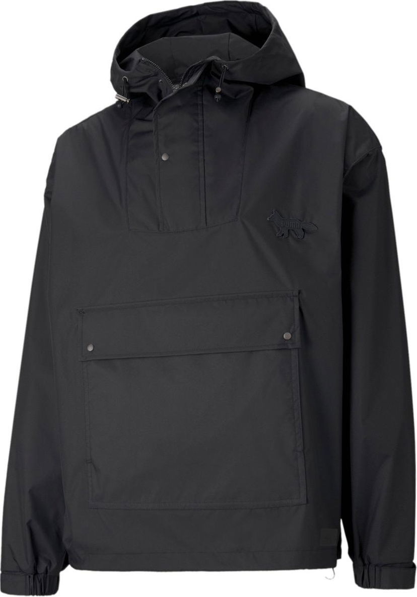Vindjacka Puma MAISON KITSUNE x Smock Windbreaker Svart | 530443-001