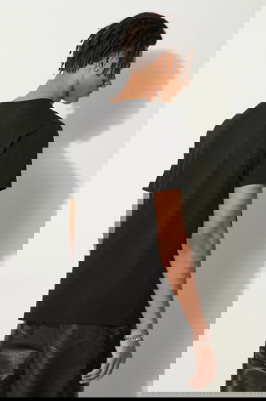 T-shirt Alpha Industries Logo Tee Svart | 100501FP.530, 2