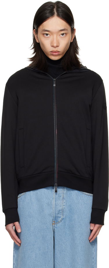 Jacka Moncler Moncler Zip Up Cardigan Jacket Svart | K20918G0001389AZY, 0