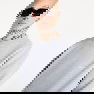 Sweater Rhude Rhude Classique Crewneck Sweatshirt Grå | RHSS25ST01229, 4