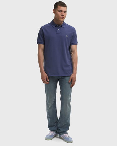 Polotröja Polo by Ralph Lauren Ralph Lauren Short Sleeve Custom Slim Fit Polo Shirt Blå | 710680784434, 2
