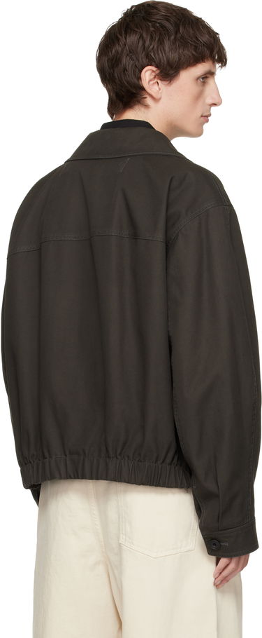 Jacka LEMAIRE LEMAIRE Boxy Blouson Jacket Brun | OW1169 LF1452, 2