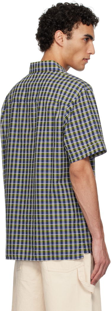 Skjorta A.P.C. A.P.C. Ross Plaid Short-Sleeve Shirt Flerfärgad | COHGA-H12541, 2