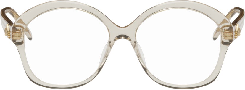 Solglasögon Loewe Round Glasses Beige | LW50043I@55057 192337108792