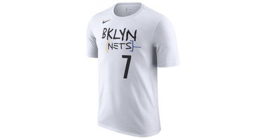 T-shirt Nike Tee Kevin Durant Brooklyn Nets City Edition Vit | dv5975-101, 1